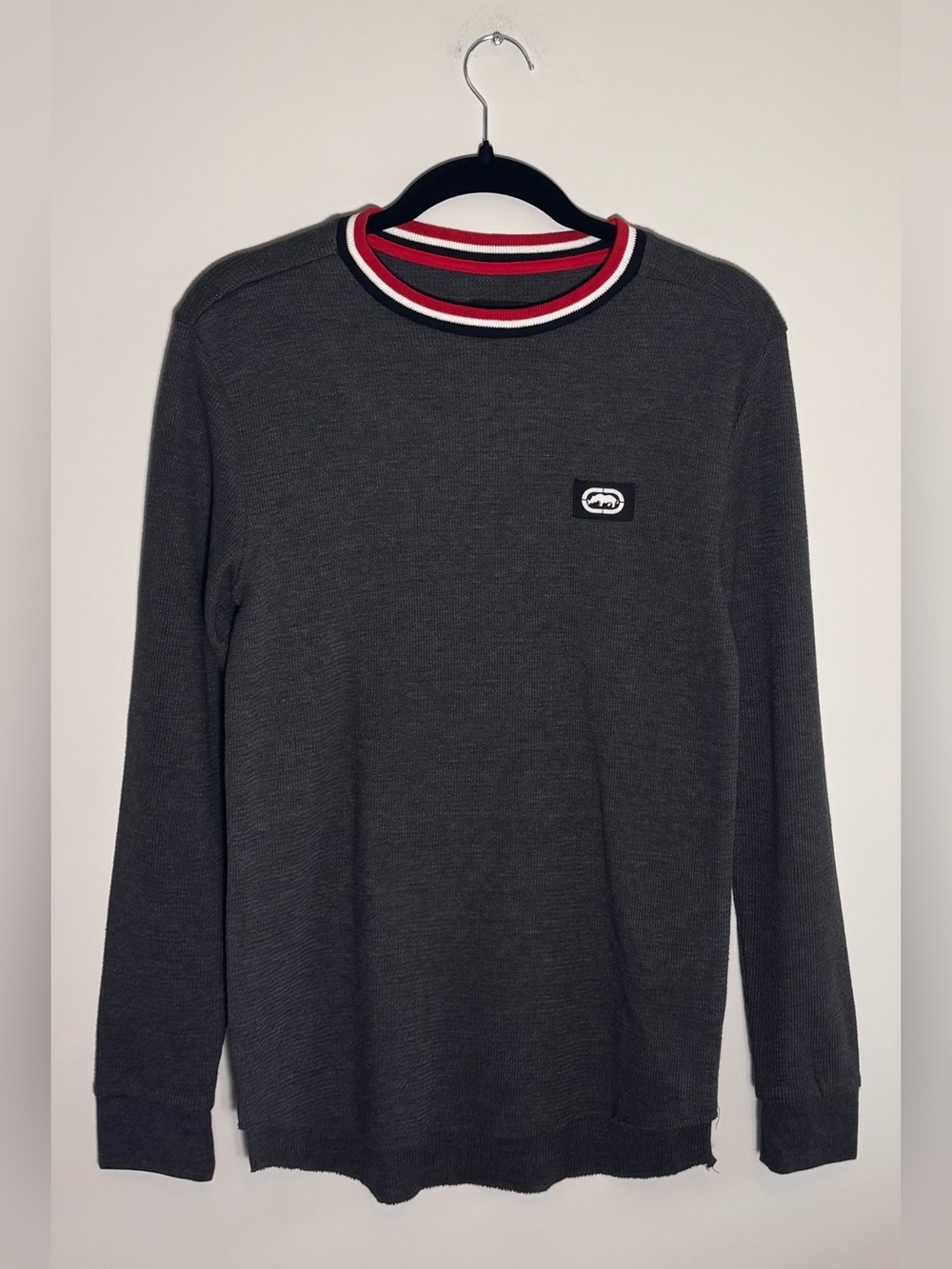Ecko Unltd Men’s Waffle Knit Thermal Long Sleeve Shirt – Size Small